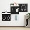 Wall Pegboard Organizer Set with Modular Storage Panels, 20 lbs Capacity per Panel, Customizable Tool and Accessory Storage System for Home